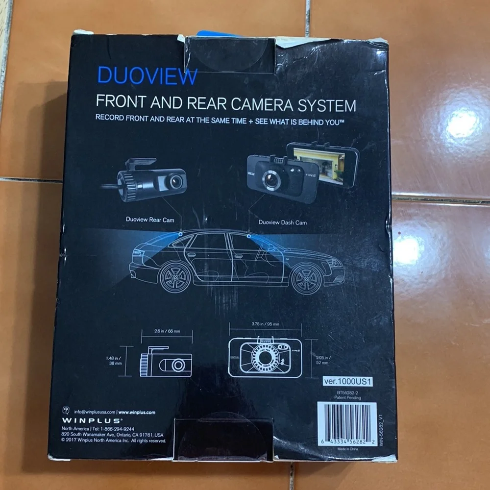 Duoview Front and Rear Camera System TypeS